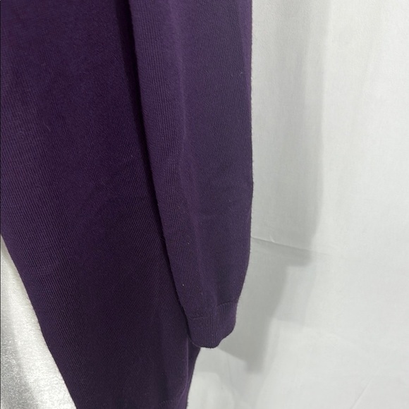 Salvatore Ferragamo Limited Edition Purple Virgin Wool Cardigan Size S - Picture 7 of 10